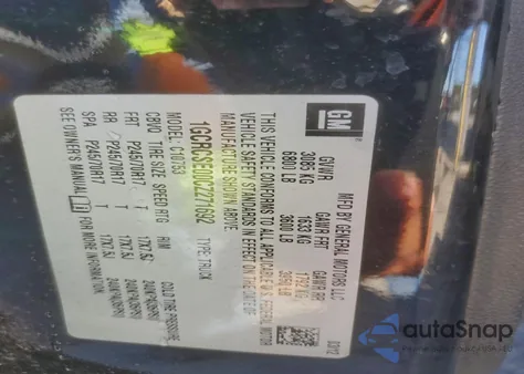 2012 Chevrolet Silverado C1500 Lt из США, поврежденный, VIN 1GCRCSE00CZ271692